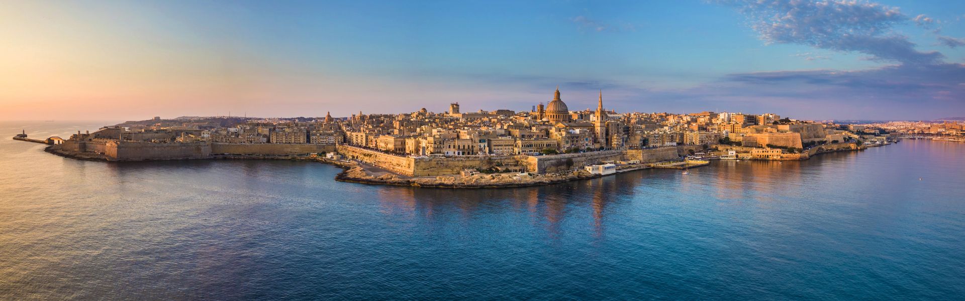 Valletta at golden hour